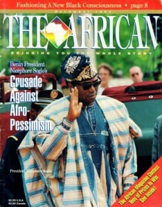 "THE AFRICAN:" VOL. I - ISSUE 1