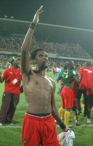 Cameroon's Samuel Eto'o, the best African soccer player of all time