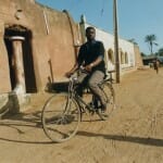 Salifou enjoys bicycle ride in Bauchi, Nigeria