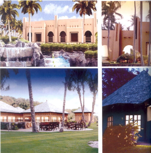 Modern housing at Yankari National Park, the Pearl of Tourism. Image by Arsene Kassegne.