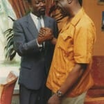 With African music legend Manu Dibango