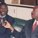 With EBID President Christian Adovelande