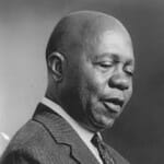 The late first president of Gabon, Leon M'ba