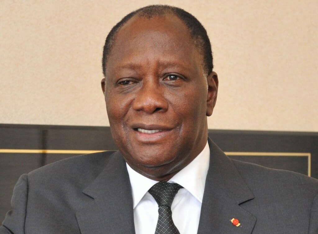 Ivorian president Alassane Ouattara
