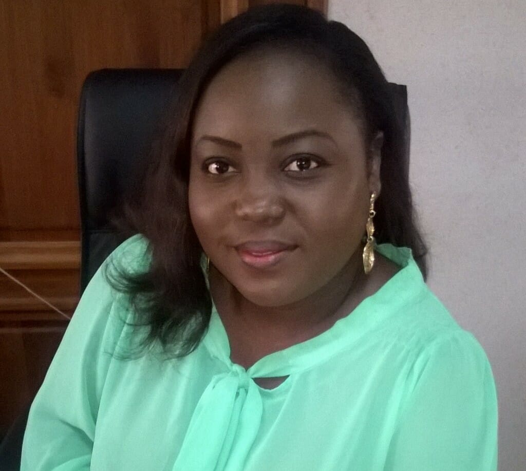 Carmen Sabine Vidjangni, an accounting auditor in Benin.