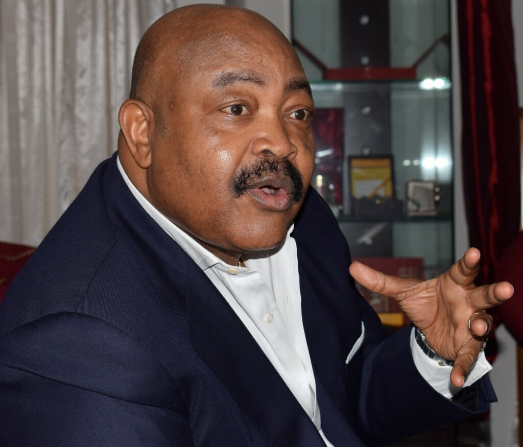 Retired World Bank executive and political activist Richard Senou