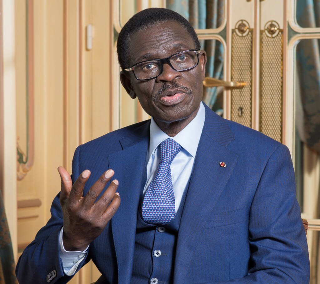 Christian N. Adovelande,   chairman of the West African Development Bank