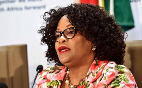 South Africa's Communications Minister Nomvula Mokonyane