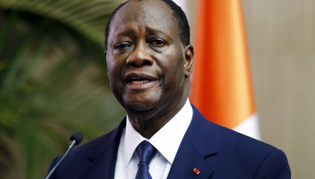Cote d'Ivoire's President Alassane Ouattara