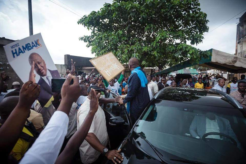 RDR party's candidate, Hamed Bakayoko