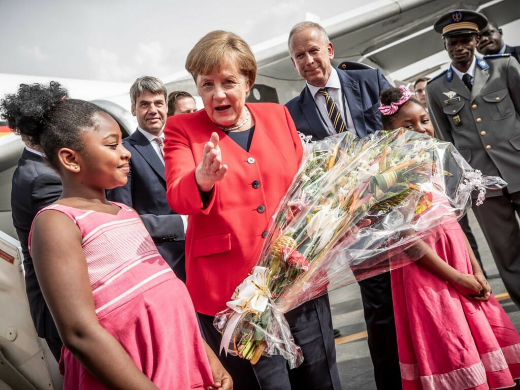 Chancellor Angela Merkel in Africa