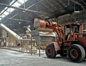 Salt-processing unit