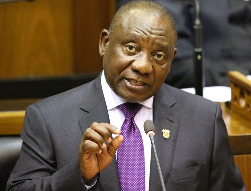 Cyril Ramaphosa, South Africa's recently-elected president