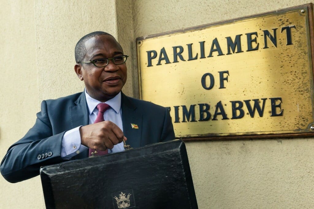 Zimbabwe's finance minister Mthuli Ncube
