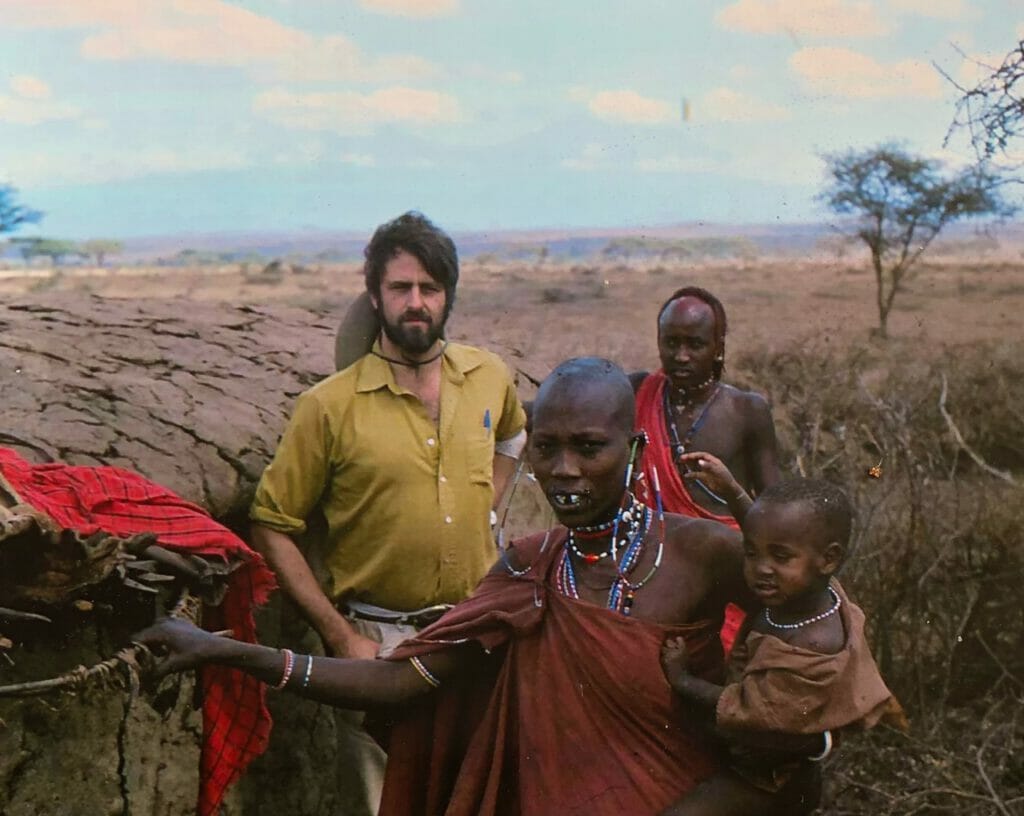 JJeff Fadiman feels at home with the Maasai