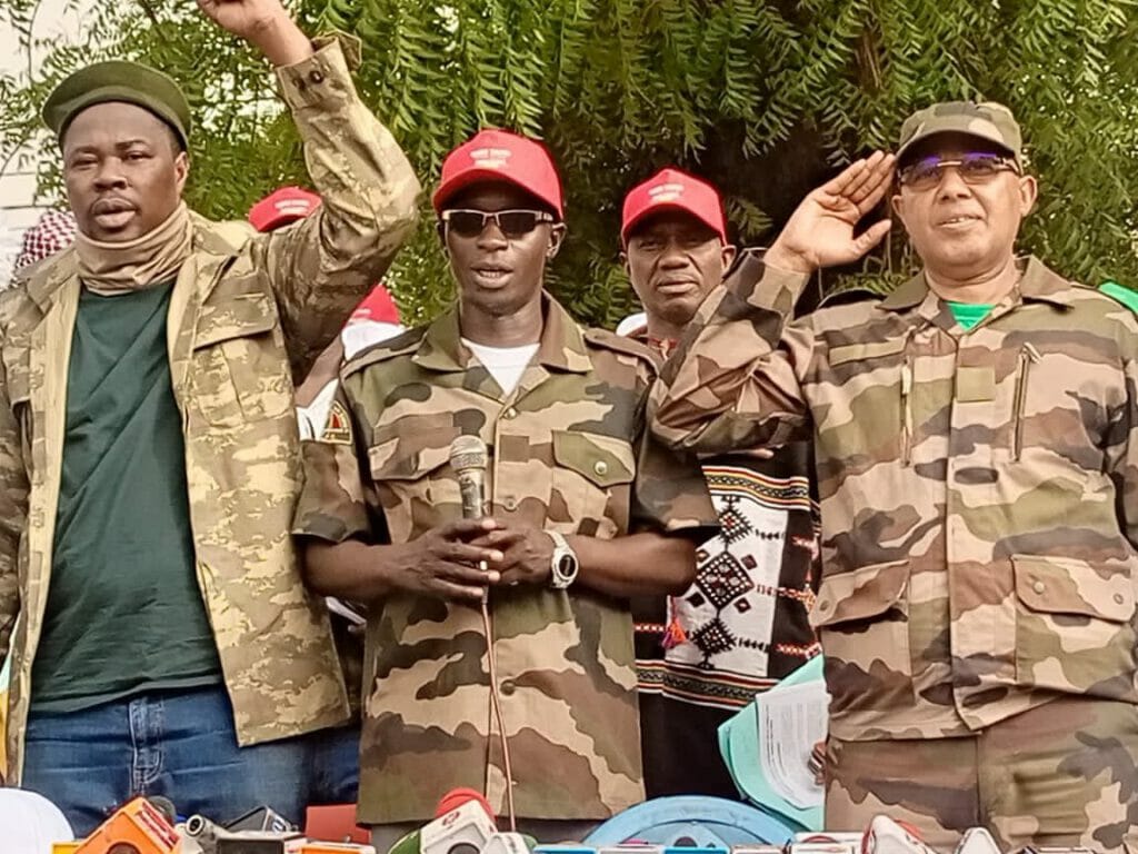 Mali’s military leaders. Courtesy Jeamille Bittar