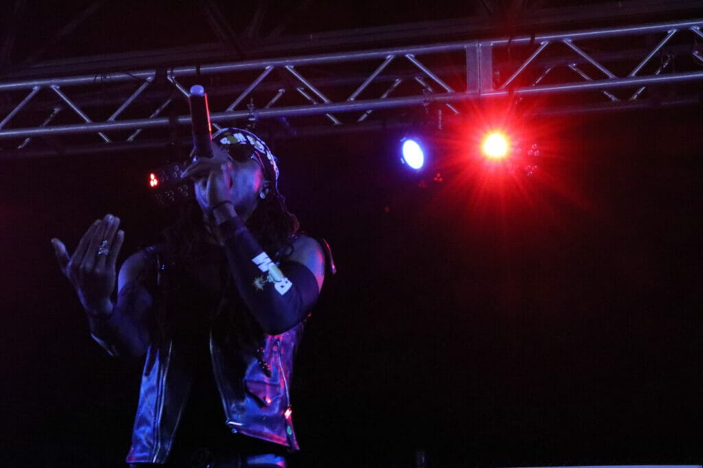 Afrobeat star JayQ The Legend on stage