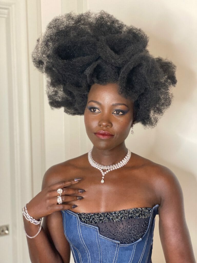 Glowing with beauty, Lupita Nyong’o poses for photographers at the Met Gala 2021, an annual fundraising event for the Metropolitan Museum of Art in New York City held last September. The mega-event affectionately called “fashion’s biggest night out” welcomes stars, young creatives, and industry paragons.