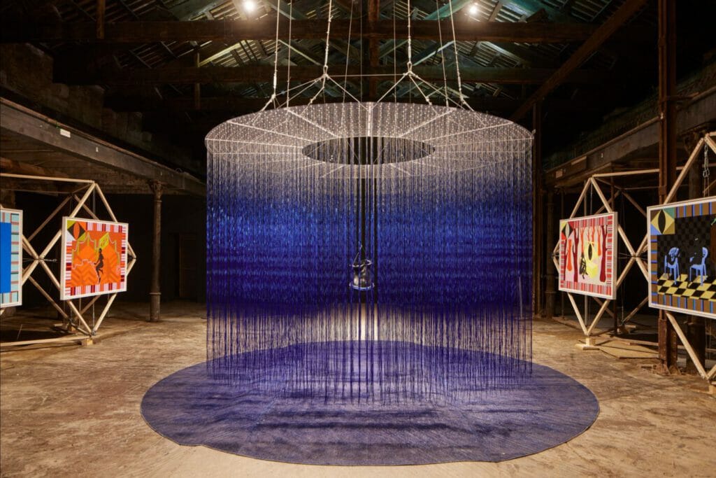 Installation view 1 of The Ghana Pavilion. Image credit: Nana Opoku (Afroscope) Dreamer Series, 2021