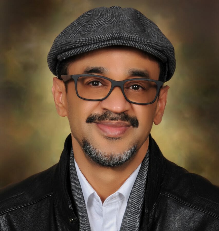 Sudanese-born author Amr Muneer Dahab