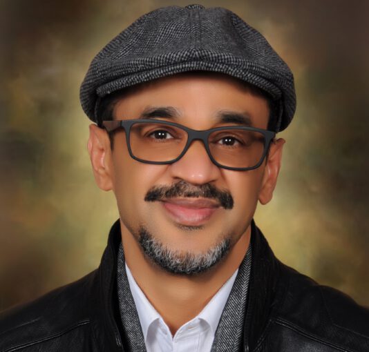 Sudanese-born author Amr Muneer Dahab