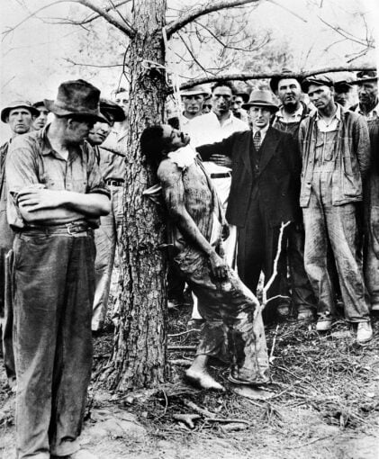 A horribble image of the past we should not forget