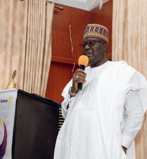 Chairman of the occasion, Alhaji Lukman Abdallah