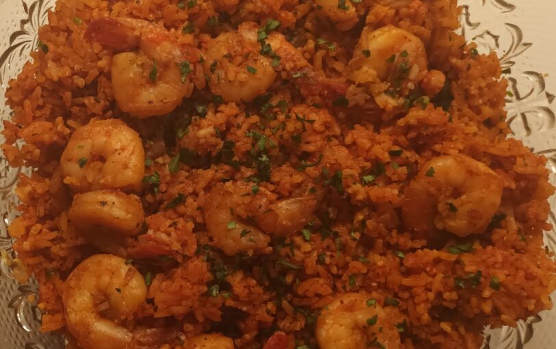 Shrimp Jollof