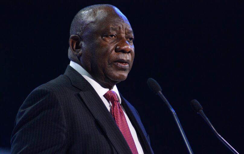 South Africa's President Cyril Ramaphosa. Files image