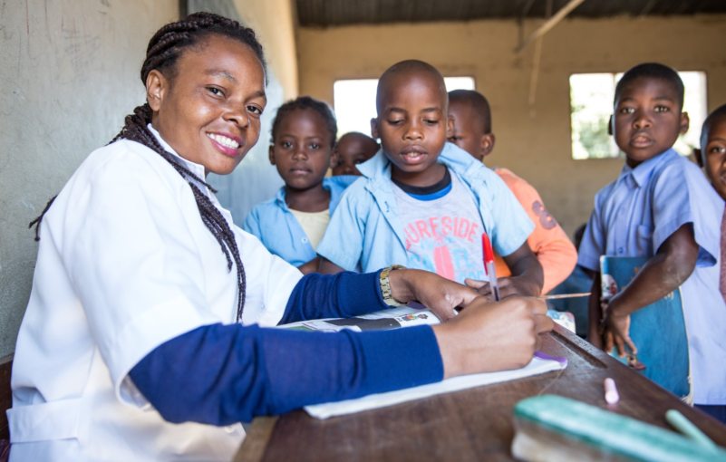A student Teacher ADPP Mozambique