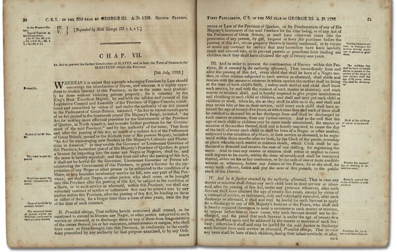 Pages from Slavery Laws