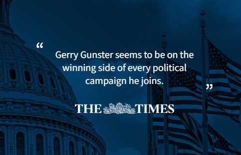 The New York Times laudatory comments about Gerry Gunster