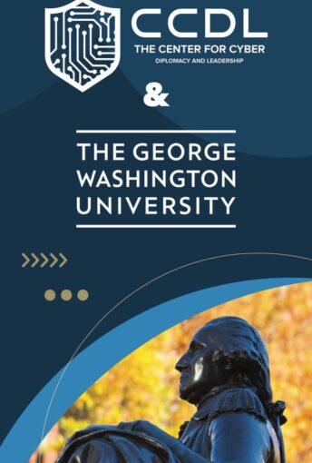 The seal of CCDL partnership with The George Washington University