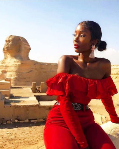 Kenyan woman learns her history in Egypt