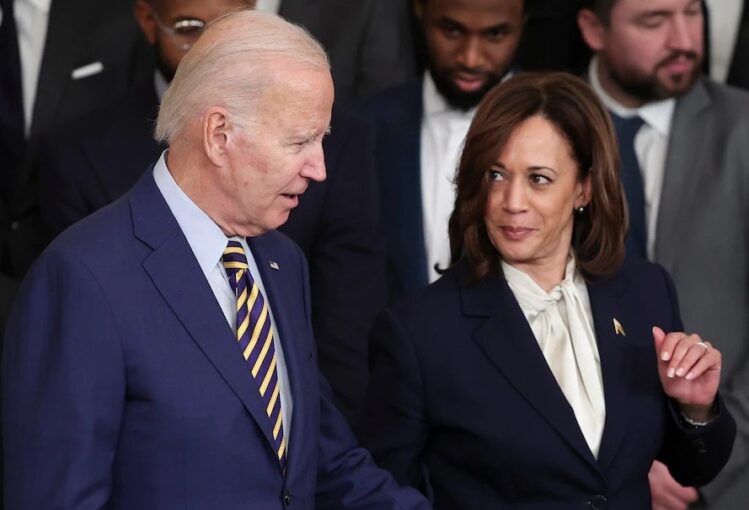 President Joe Biden with Vice President during a recent public event. Credit Win Mcnamee Getty Images