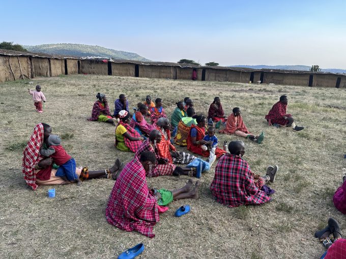 A Maasai community
