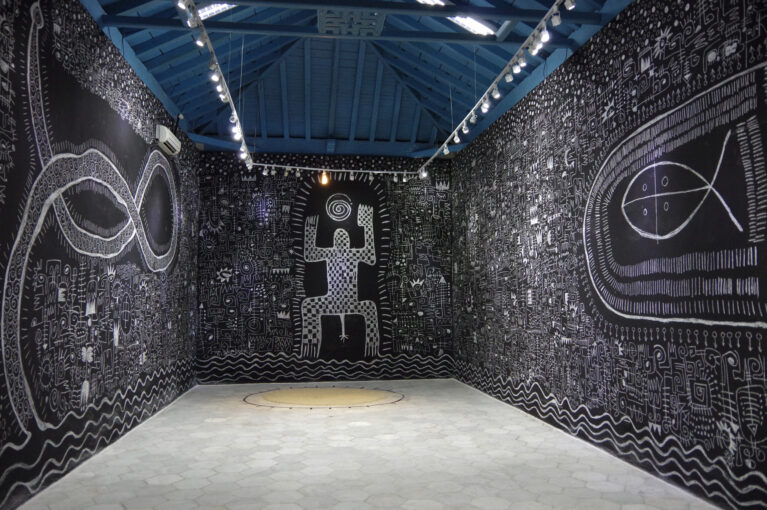 “Mediation On Memory” exhibit at the Havana Biennial, 2015.