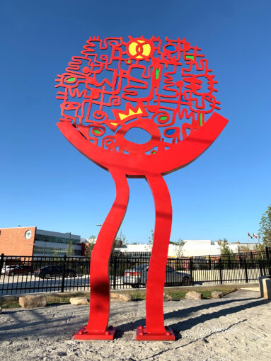 “Hope and Dream” Sculpture in Washington D.C. city government for Boone Elementary School