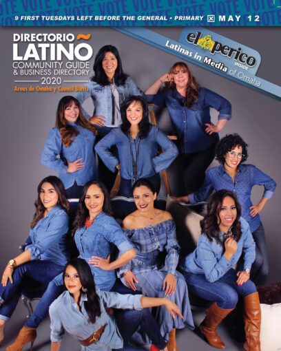 Named one of Omaha’s most influential Latinas in Media, Loza was among several who graced the cover of the 2020 Directorio Latino. Image courtesy Josefina Loza. 