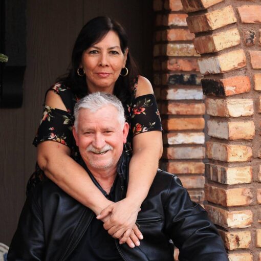 Josefina Loza's parents Rose and Benjamin Loza