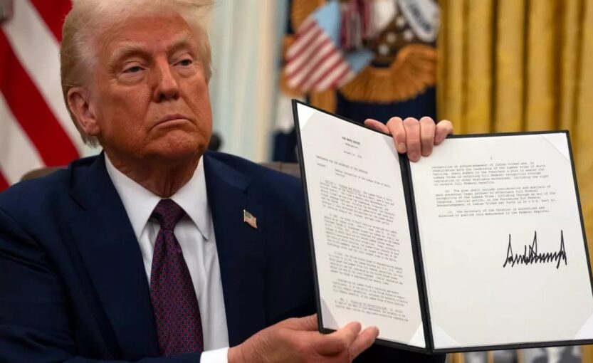 Trump signs executive order
