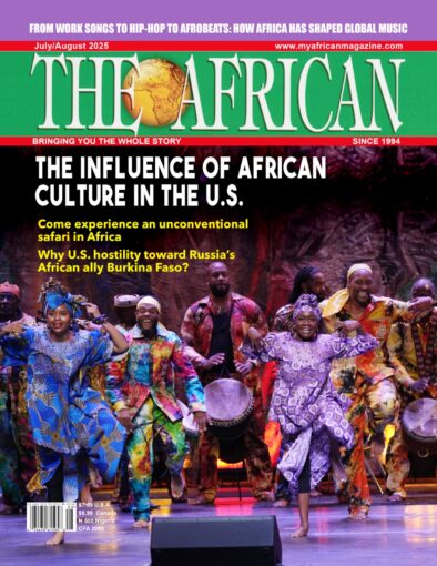 The African Magazine's July-August issue. On sale everywhere. Grab a copy today.