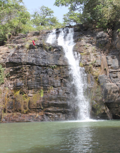The Tanougou waterfall in Northern Benin.
