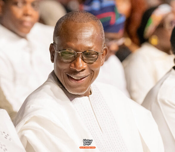 President Patrice Talon all-smile throughout the events, Image courtesy the office of the president.